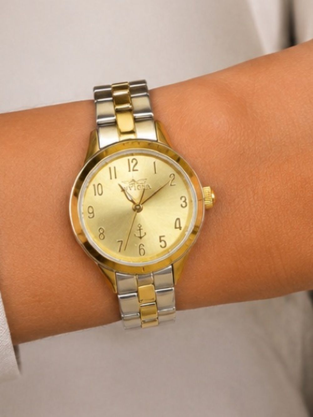 Invicta Silver and Gold Two-Tone Women's Watch-49996